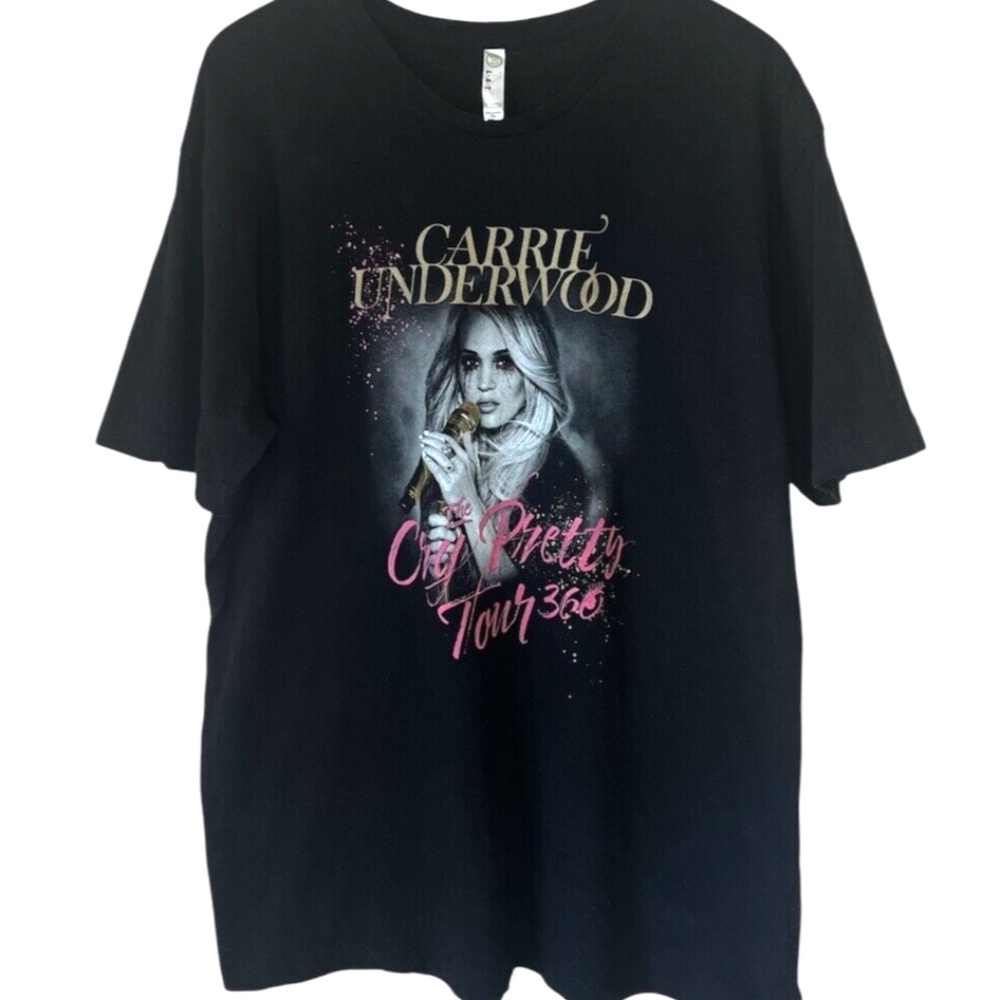Carrie Underwood The Cry Pretty Tour 360 Country Unisex T Shirt XL